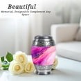thumbnail image 5 of Pink Mini Cremation Urn For Human Ashes Adult Male Dad - Purple Small Urns For Human Ashes Women Keepsake 3 Inch - Miniature Urns For Man And Female, 5 of 7