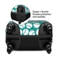 thumbnail image 4 of Daiia Green Baseball Luggage Cover, Thickened Washable Travel Luggage Covers, Elastic Unique Baggage Covers for 18-20 inch Luggage-Small, 4 of 9