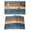 Navy Blue, variant on Placemats Set of 4, Farmhouse Navy Blue Brown Woven Placemat, Linen Place Mats for Kitchen/Dining Tables, Vintage Wooden Striped Washable Table Mats for Party