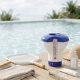 thumbnail image 5 of RHcon Floating Chlorinator,Pool Supply Pool Chlorine Floater Dispenser with Thermometer Large Capacity Holds Tablets Adjust Rings Pool Floating Dispenser for Balanced Delivery,Spa,4.7x3.5 Inch, 5 of 8