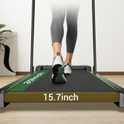 2 in 1 Walking Pad for Home/Office,Folding Treadmill 2.5HP,COFUNOK Under Desk Treadmill with Remote,0.6-7.6mph