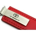 thumbnail image 2 of Toyota Racing Development TRD Red Rectangular Leather Key Chain, 2 of 2