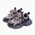 thumbnail image 3 of Godom Girls Sneakers Breathable Athletic Lightweight Non-Slip Sport Sneakers Running Shoe, 3 of 6