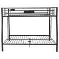 thumbnail image 3 of Metal Full XL/Queen Bunk Bed Black Sand - Saltoro Sherpi, 3 of 9