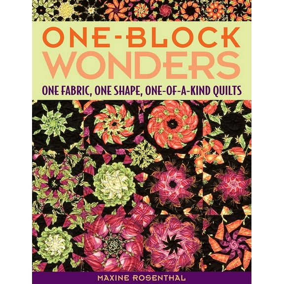 Pre-Owned One-Block Wonders: One Fabric, One Shape, One-Of-A-Kind Quilts (Paperback) 1571203222 9781571203229