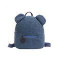 thumbnail image 4 of Bolsa Mochila de lana de dibujos animados para mujer de hombro escolares diarios para niños con forma de oso lindo JShteea Para Estrenar, 4 of 7