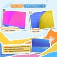 thumbnail image 6 of Outsunny 5 in 1 Inflatable Water Slide, Water Park Castle Bounce House Trampoline with Pool, Climbing Wall for Kids Age 3-8 with Air Blower, 6 of 10