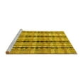 thumbnail image 2 of Ahgly Company Machine Washable Indoor Rectangle Abstract Yellow Modern Area Rugs, 8' x 10', 2 of 4