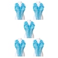 thumbnail image 2 of maskred Sturdy And Durable Lace Applique With 3D Beads And Rhinestones With Materials Are Sturdy And Durable Multiple Colors light blue B 5Set, 2 of 6