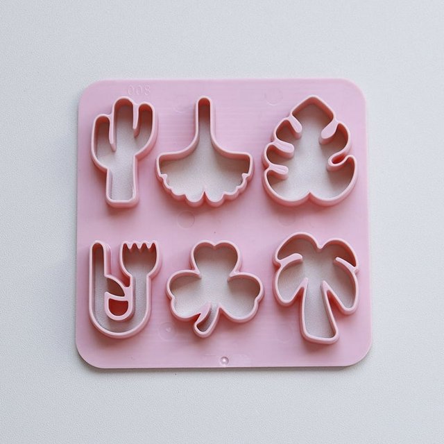 EIGTHTAILPolymer Clay Mold Tray Clay Earring Cutter Clay Jewelry Making Mold DIY Earring Making Mold