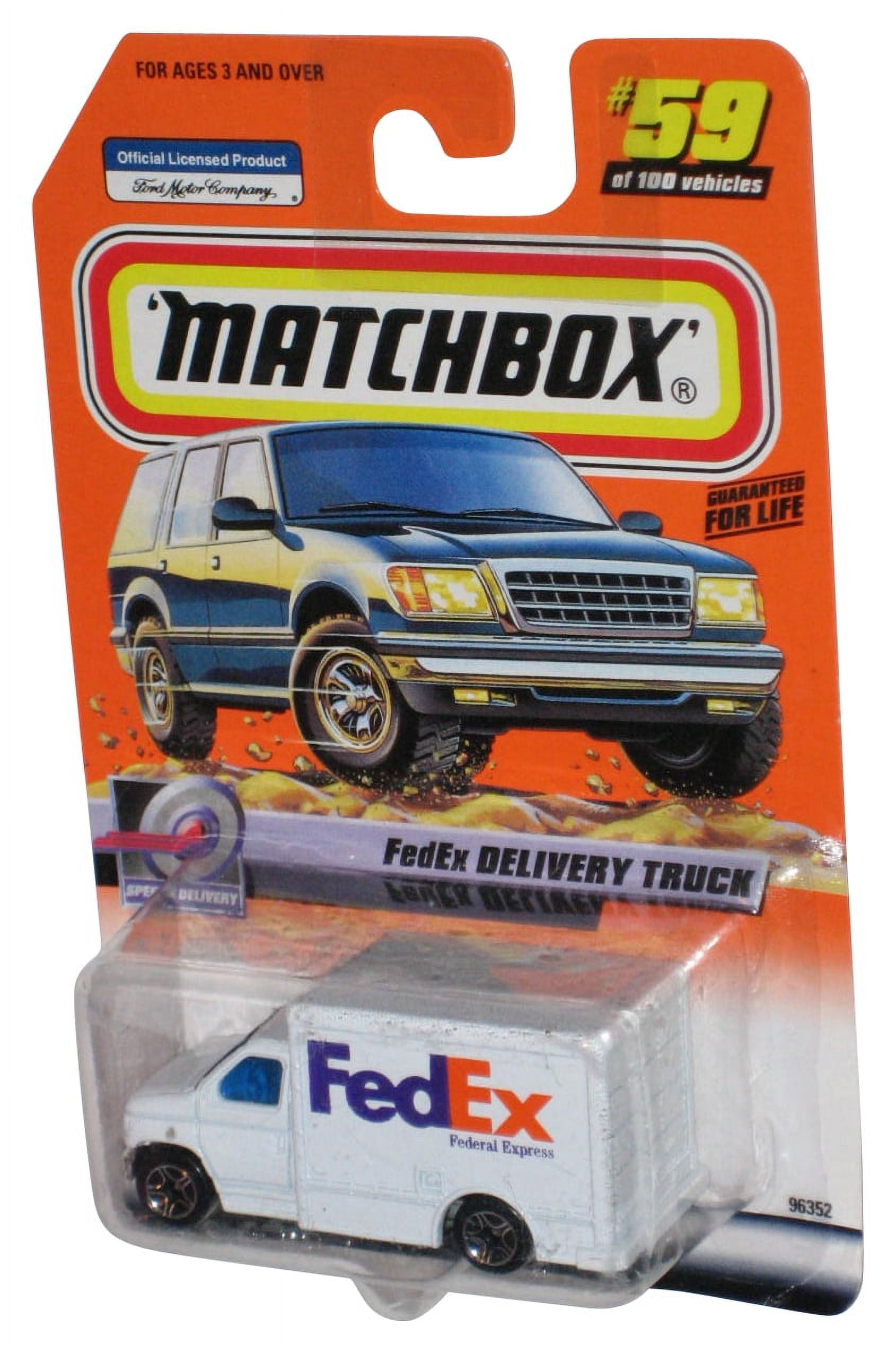FedEx Ground 1/64 Scale Die-Cast Metal Toy Model Delivery