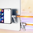 thumbnail image 4 of Dsseng 100CM 4-In-1 Charging Cable USB Type-C 8Pin 100W 480Mbps Fast Charging Cellphone Tablet Zinc Alloy Silicone Data Cable Wire Cord, 4 of 10