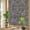Grey, variant on Texas Star Brown Privacy Window Film, Decorative Stained Glass Window Film, Country Star Rustic Vintage Wooden Resuable Rainbow Static Cling for Home Bathroom Living Room Glass Door 35.4"x78.7"