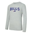 thumbnail image 2 of Men's Concepts Sport Royal/Heather Gray Buffalo Bills Regulate Long Sleeve T-Shirt and Plaid Pant Set, 2 of 5