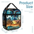 thumbnail image 4 of Avatar 3 Pcs Backpack Set With Lunch Bag And Pencil Case Casual Bookbag Lunch Box Pencil Box, 4 of 8