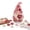 A70 Pink 6.50", variant on 3D Fabric Poke Art Kit, Diy Doll Craft Set ,No Sew Handmade Project For Adults Beginners, Christmas Winter Tabletop Decor