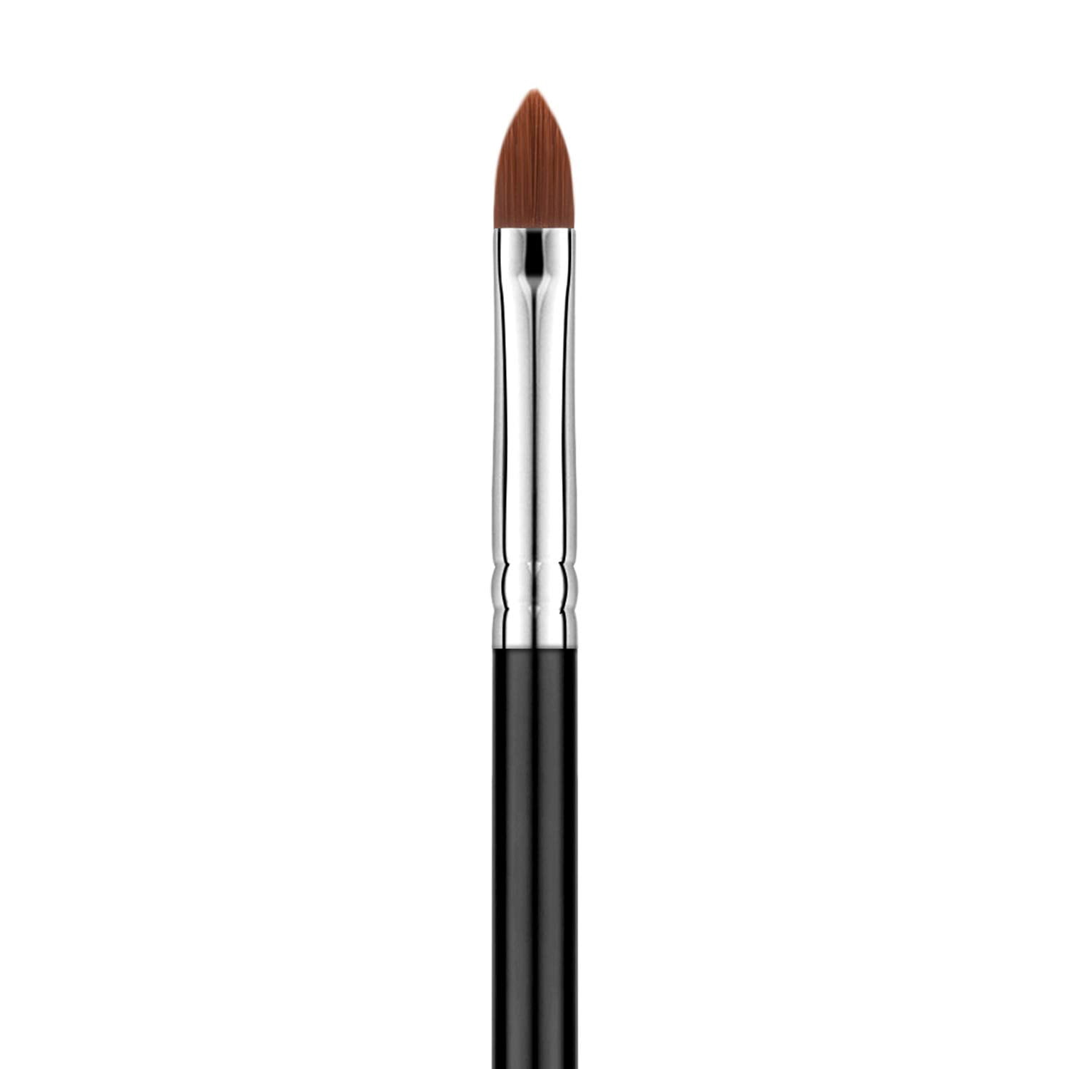 Lip Brush Professional Make Up Brush Travel Lipstick Gloss Wands Applicator Cosmetic Tool Kits Cruelty Free Nylon Hair Vegan Makeup Brush (Black)