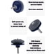 thumbnail image 5 of Afilador de cuchillas para cortacésped, 3/4/5 piezas, afilador de cuchillas para cortacésped para taladro, nuevo afilador de cuchillas para cortacésped 2024, kit de herramientas universal para afilado, 5 of 6
