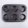 thumbnail image 4 of AQITTI Cooking Utensils Non Stick Cupcake Pan for Baking Donut Cake Tins Tray Set Bakeware Dishwasher Microwave, 4 of 5