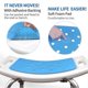thumbnail image 3 of Portable Bath Padded Bath Chair For Elderly Children Disabled Bath Chair Mat Bathroom Folding Stool Cushion Paste Shower, 3 of 5