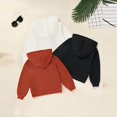 thumbnail image 2 of ZEHJUHAN Toddler's Casual Printed Hoodie 3-Pack, Comfortable Long Sleeve Sweatshirts for Fall & Winter Multicolor，4Y, 2 of 9