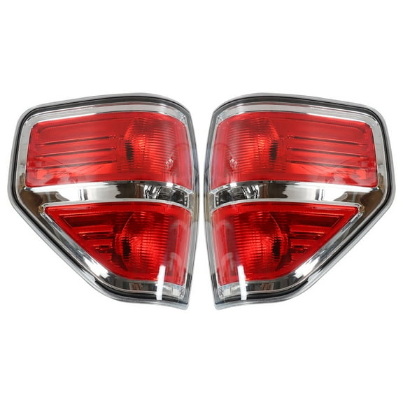 Tail Light Brake Lamps Assembly for 2009-2014 Ford F150 F-150 Driver Left Side and Passenger Right Side FO2818143 FO2819143