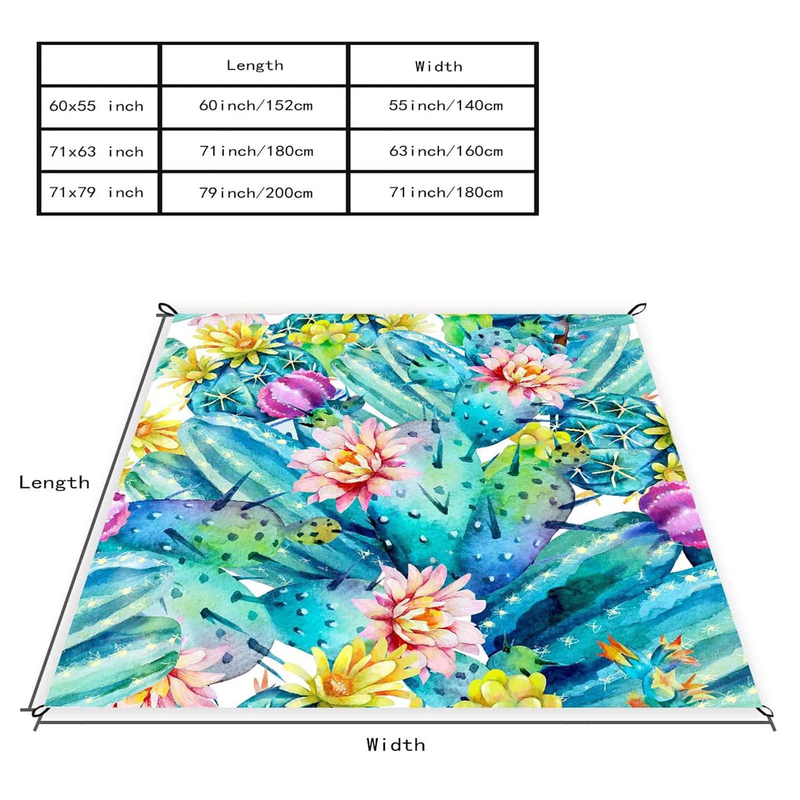 Vikakiooze Beach Blanket Camping Blanket Oversized Beach Mat Picnic