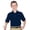 Navy, variant on Monterey Club Junior's Combed Cotton Solid Pique Golf Polo Shirt #J301