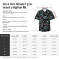 thumbnail image 4 of Picia Cool Off-Road Vehicle Gentle Cotton Regular Fit Short Sleeve Casual Hawaiian Shirt for Men-X-Large, 4 of 9