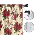 thumbnail image 4 of Blackout Kids Curtains,Multicolor Christmas Floral Pattern Childrens Insulated Curtains Set Of 2,Bedroom Essentials,Toddler Room Decor 42"x84", 4 of 5