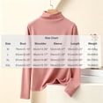 thumbnail image 3 of LUVDA Brushed Fleece Base Layer for Women Long Sleeve Mock Neck Slim Fit for Winter, 3 of 5