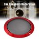 thumbnail image 3 of Coche Metal Audio Altavoz Parrilla Cubierta Malla Woofer Rejilla rojo 5 pulgadas, 3 of 6