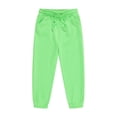 thumbnail image 6 of Hvarlaun Boys Fleece Lined Sweatpants Jogger Pants with Pockets, Elastic Waist Pull-On Cuffed Warm Casual Athletic Pants, Sizes 2-14 Years, 6 of 6