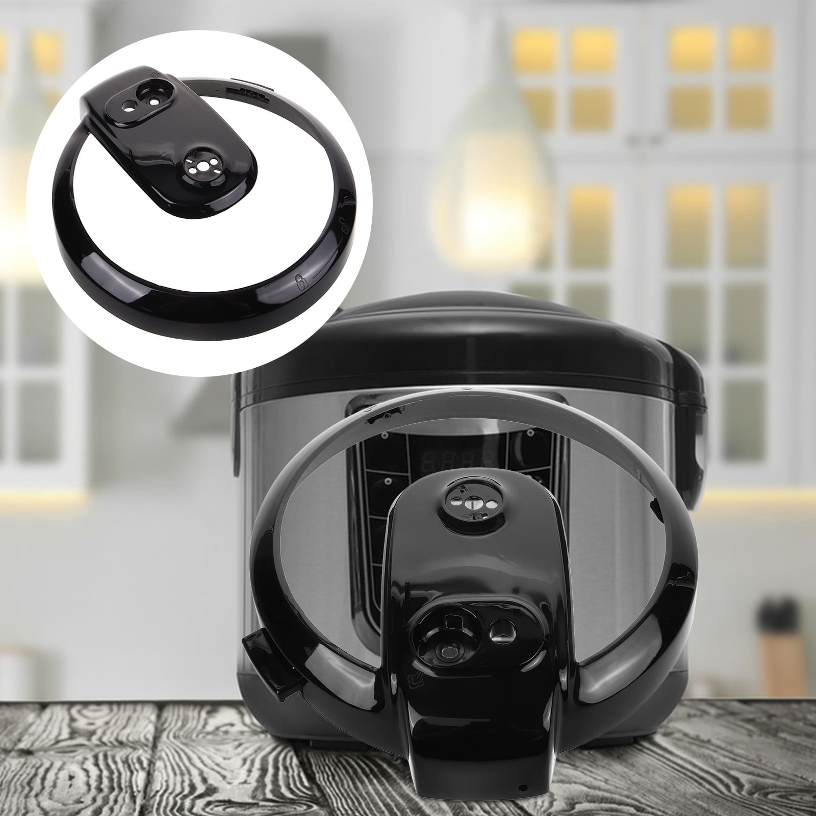 Handy Gourmet Eco-Friendly Kitchen Microwave Pressure Cooker