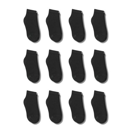 Cushion Ankle Socks, 12 Pairs (Little Boys & Big Boys)
