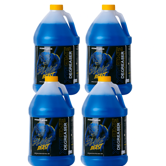 Street Legal Blue Beast Xtreme Degreaser – Heavy-Duty Concentrated Industrial Cleaner & Engine Degreaser, Fast-Acting Formula, 1 Gallon