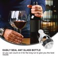 thumbnail image 3 of CRAFTHROU Decanter Stopper Replacement Silver Metal for Glass Bottle Home Use 4.9*6.5In 1Pack, 3 of 7