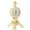 Golden, variant on Miangastore Desk Alarm Clock Eiffel Tower Bedside Clock Tabletop Vintage Style Alarm Clock