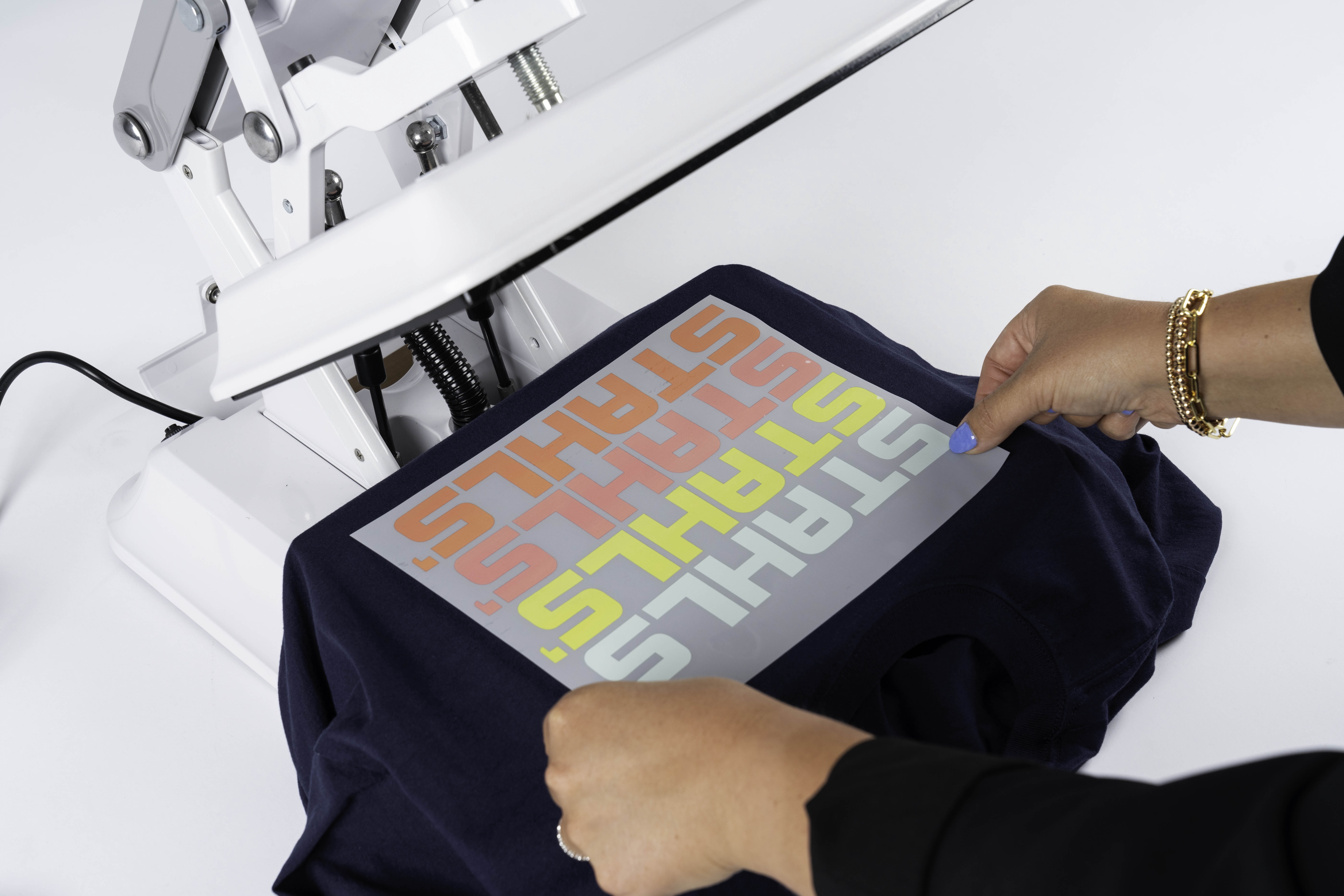 Stahls MerchMaker 9" x 12" Heat Press – Compact Heat Press Machine with LCD Display, Adjustable Temperature, Pressure & Time, Portable T-Shirt Press
