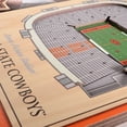 thumbnail image 3 of IDNA Oklahoma State Cowboys 3D StadiumViews Picture Frame, 3 of 5