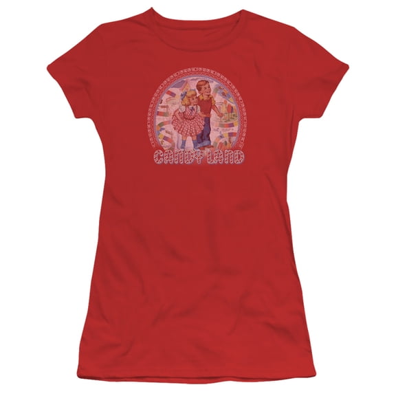 Candy Land Candy Land S/S Junior Women's T-Shirt Sheer Red