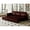 Burgundy, variant on CKEASEAN 93.7" King Size Pull Out Sofa Bed with Pillows, Faux Leather 3 in 1 Sleeper Sofa Bed, Upholstery Convertible Sleeper Couch, Chaise Lounge Retro Recliner for Living Room