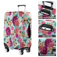 thumbnail image 5 of Pioneer Flower Floral Print Pattern Luggage Cover Fashion Suitcase Cover Baggage Covers Fit 25-28 Inch Luggage (Go Travel), 5 of 5