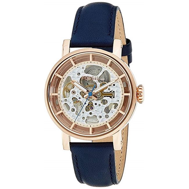 Boyfriend Automatic Leather Watch 