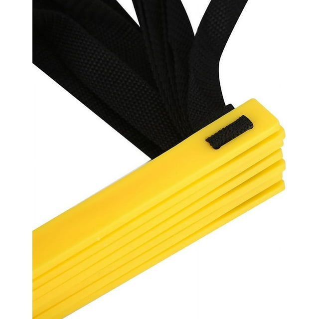 HUGFEGWE Foldable Speed Training Ladder Flexible Speed Soccer Agility Ladder for Soccer Sports CJB91-137730