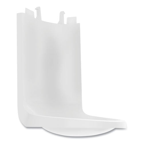 Shield Floor and Wall Protector Attachment for ES and CS Hand Sanitizer Dispensers, 4.68 x 5.98 x 3.86, White Shield Floor and Wall Protector Attachment for ES and CS Hand Sanitizer Dispensers, 4.68 x 5.98 x 3.86, White