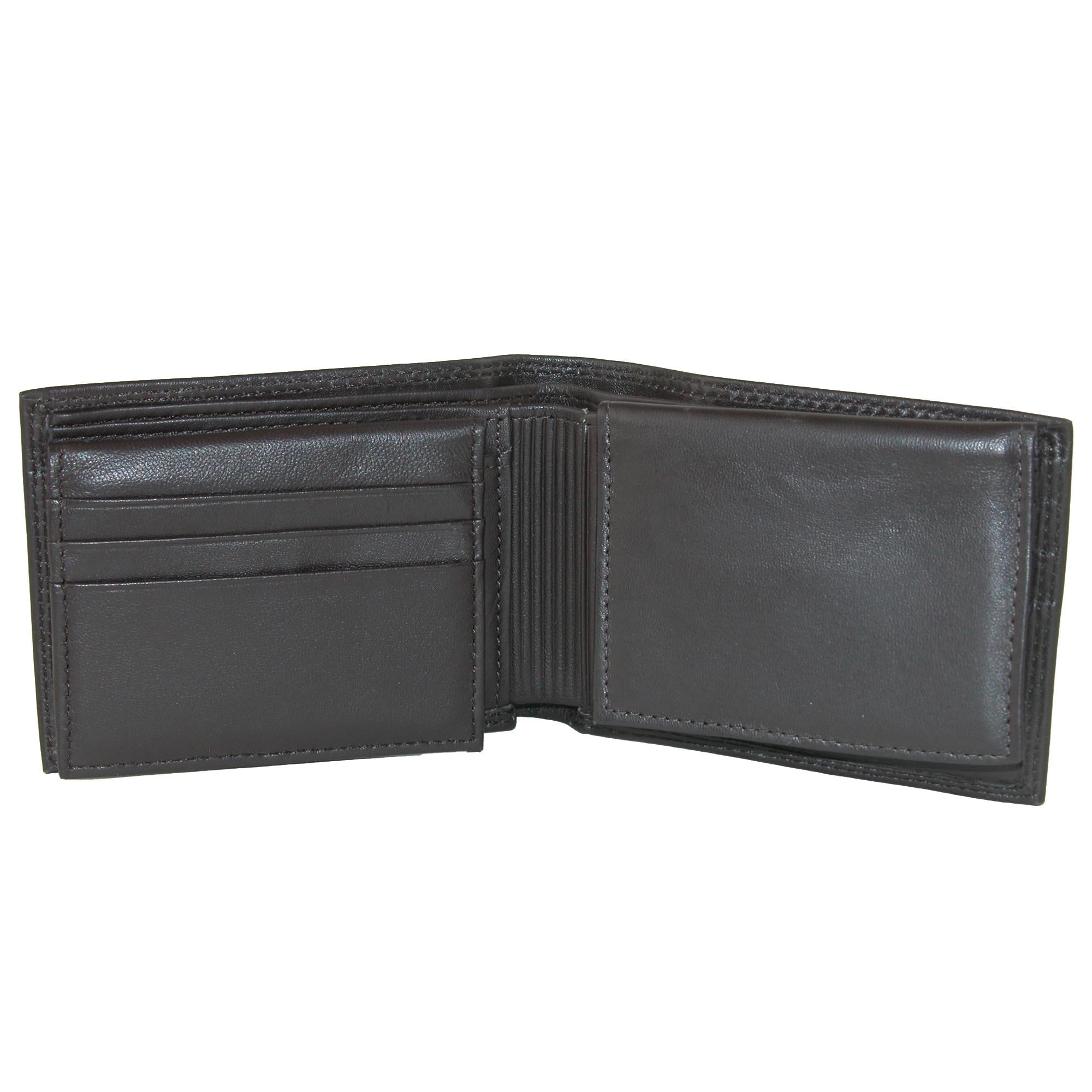 Buxton Men's Emblem Leather Double ID Bifold Wallet Walmart Canada