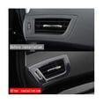 thumbnail image 4 of Marco de salida de aire acondicionado de automóvil Cubierta de ventilación de CA Embellecedor para Alphard 2015-2020 Rhd Accesorios, ABS Fibra de carbono, 4 of 5