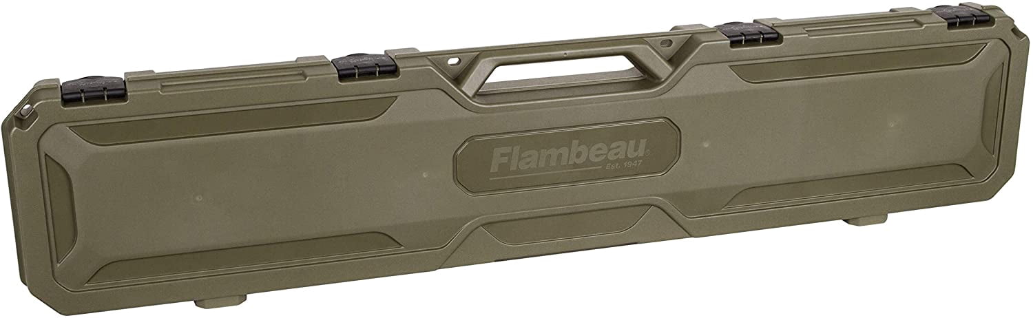 Flambeau 6464FC Safe Shot Field Rilfe/Shotgun Gun Case 49.75" L x 9.8" W x 3" D Polymer Tan
