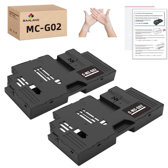Cartucho de mantenimiento BAALAND MC-G02 de alta capacidad, paquete de 2